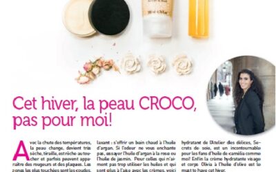 Cet hiver, la peau CROCO, pas pour moi!