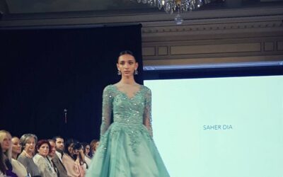 Saher Dia rend hommage à Grace Kelly lors de l’oriental fashion show