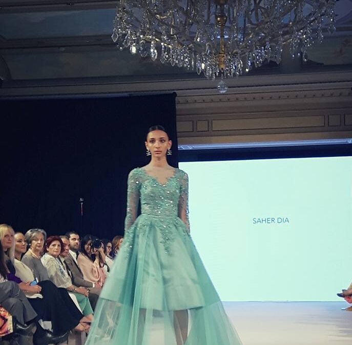 Saher Dia rend hommage à Grace Kelly lors de l’oriental fashion show