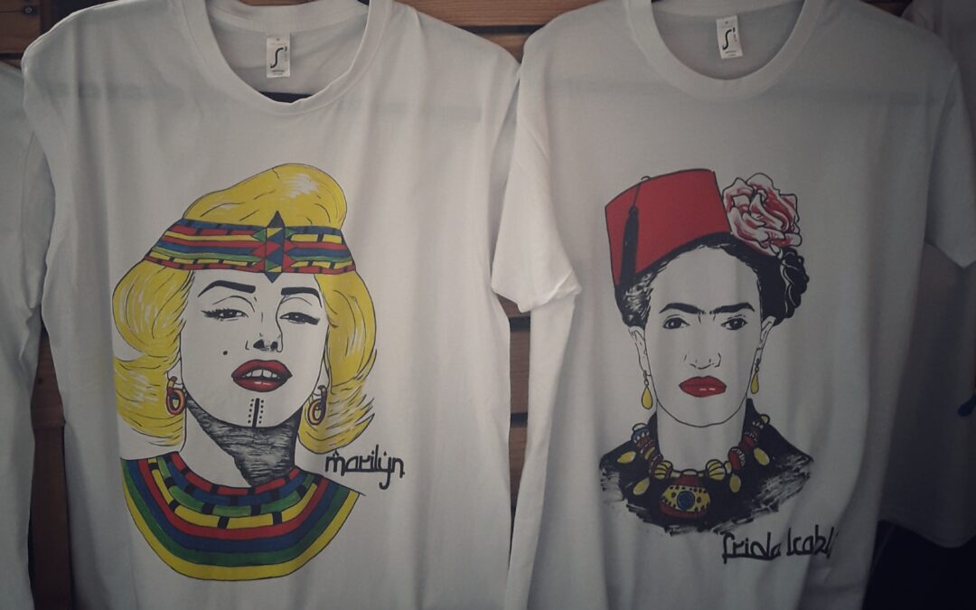 Mon T-shirt Frida Kahlo par Hind Ayadi …