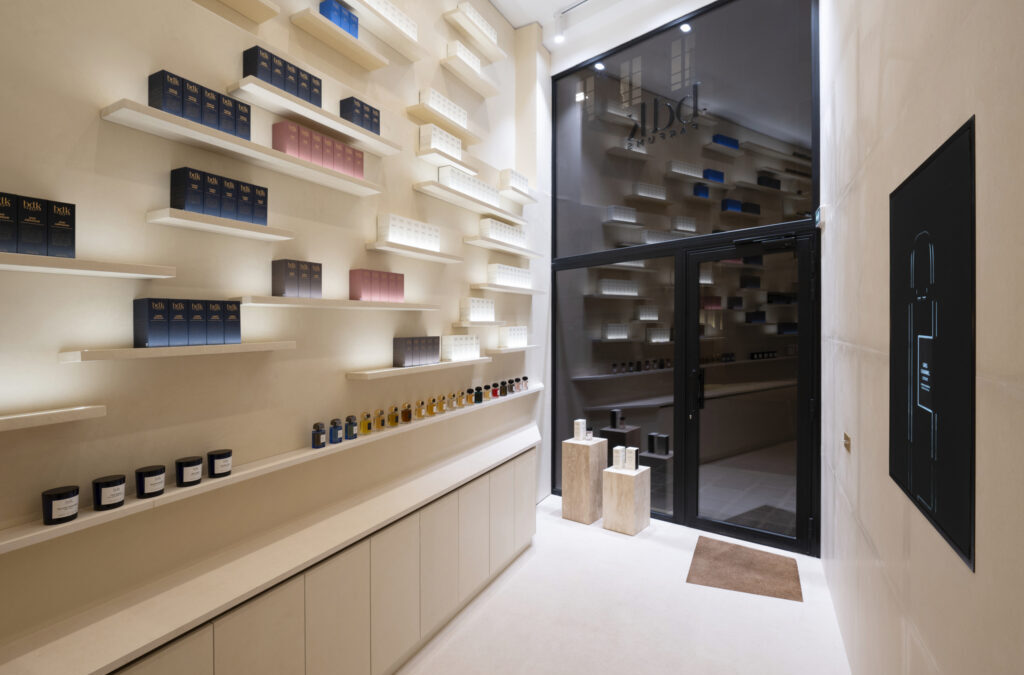 La première boutique BDK Parfums à Paris